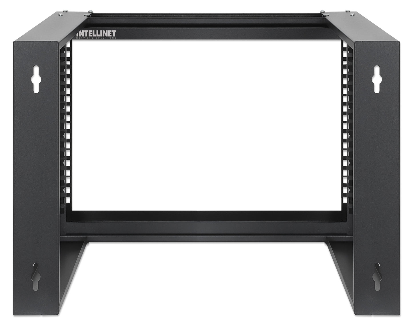 19" Wall Mount 2-Post Open Frame Network Rack, 6U Image 5