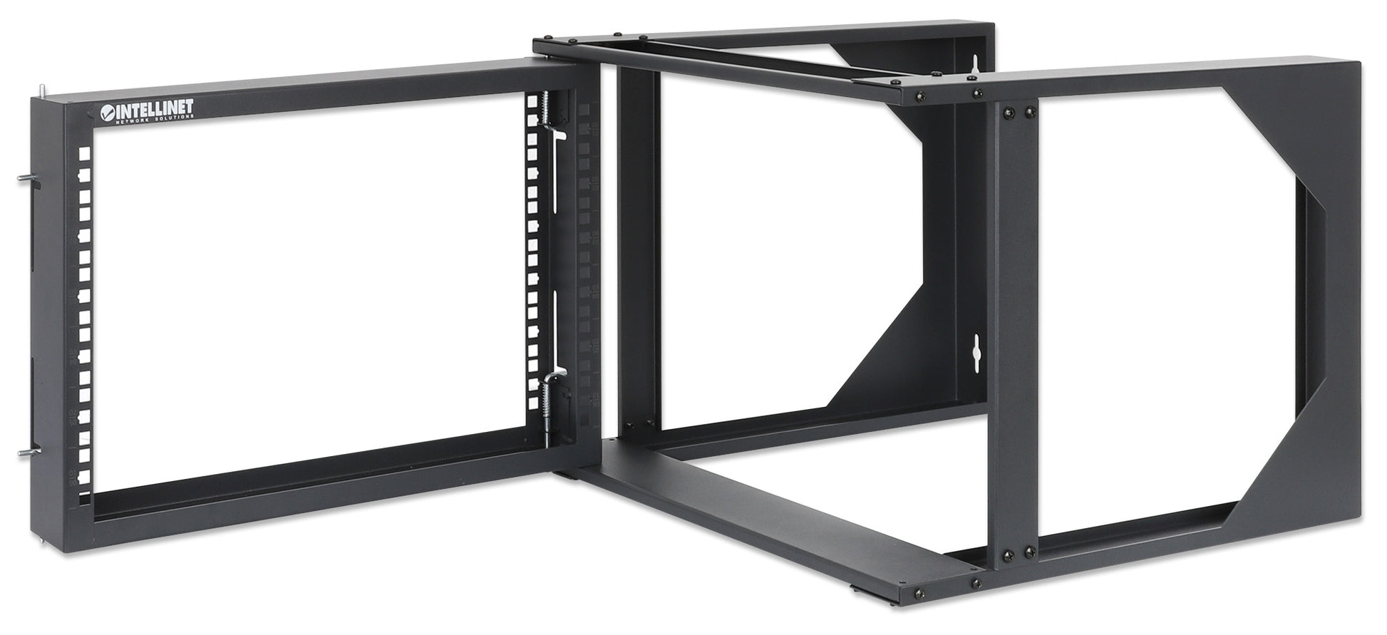 19" Wall Mount 2-Post Open Frame Network Rack, 6U Image 6