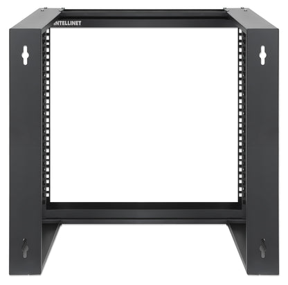 19" Wall Mount 2-Post Open Frame Network Rack, 9U Image 5