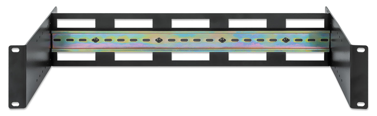Adjustable 19" Rackmount DIN Rail Kit, 2U Image 4