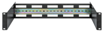 Adjustable 19" Rackmount DIN Rail Kit, 2U Image 4