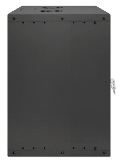 12U 19" Wall Mount Network Cabinet, Basic Line, 400 mm Depth, Black Image 5