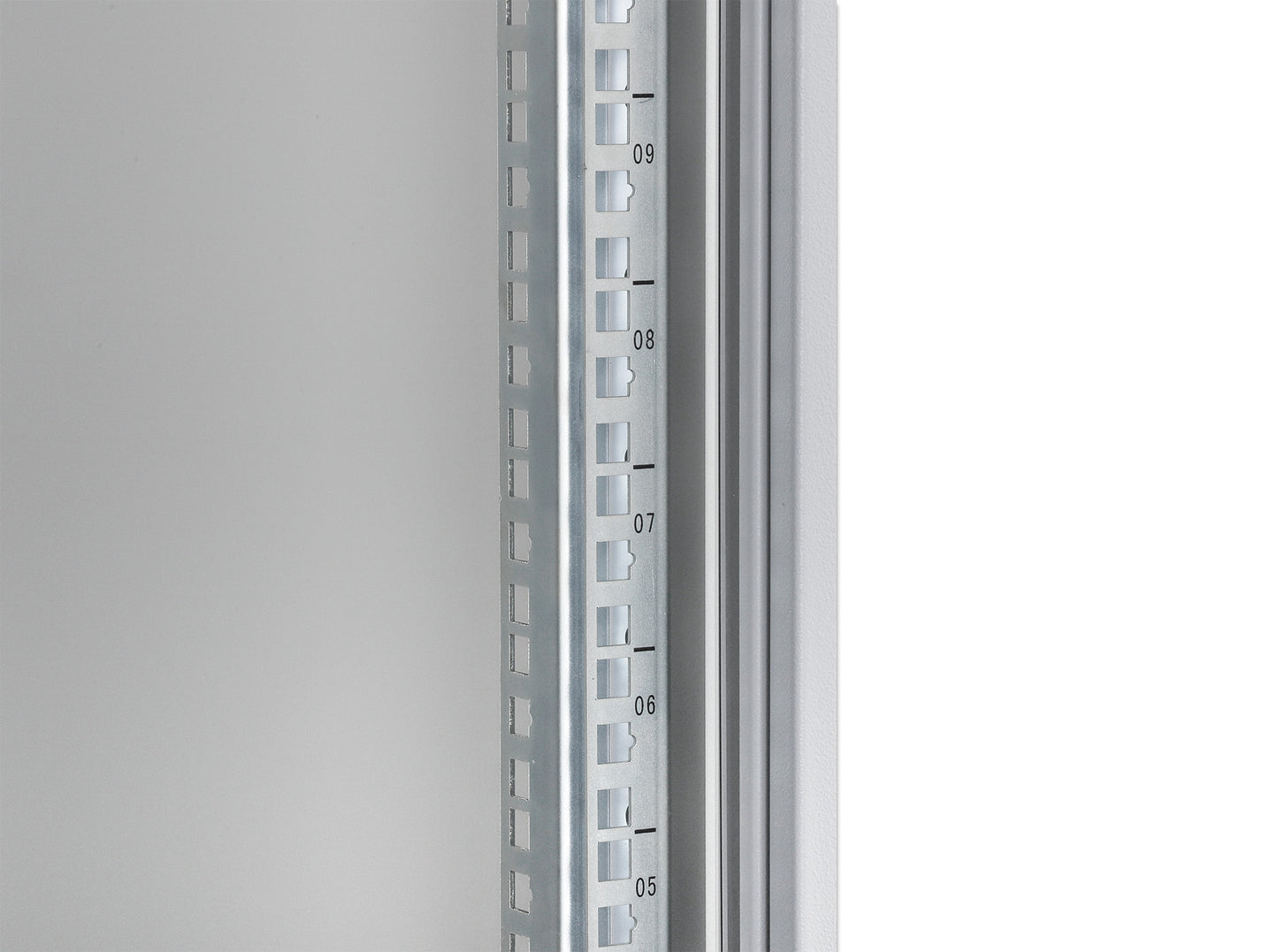 12U 19" Wall Mount Network Cabinet, Basic Line, 400 mm Depth, Gray Image 7