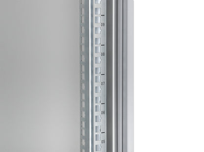 12U 19" Wall Mount Network Cabinet, Basic Line, 400 mm Depth, Gray Image 7