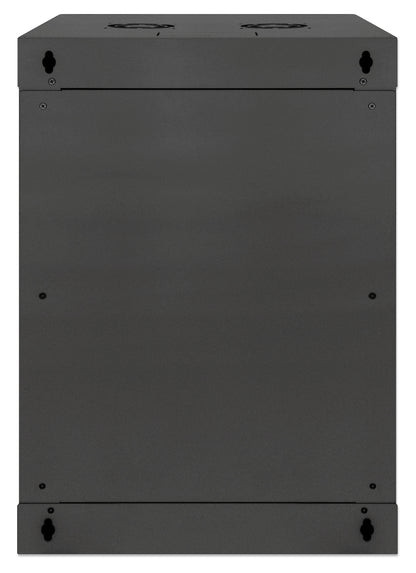15U 19" Wall Mount Network Cabinet, Basic Line, 400 mm Depth, Black Image 6