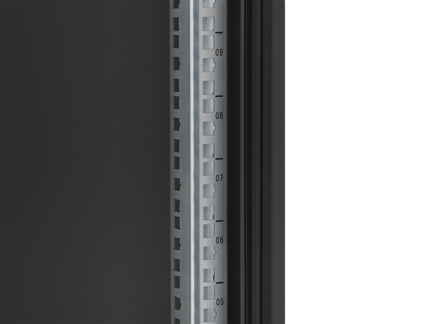 15U 19" Wall Mount Network Cabinet, Basic Line, 400 mm Depth, Black Image 7