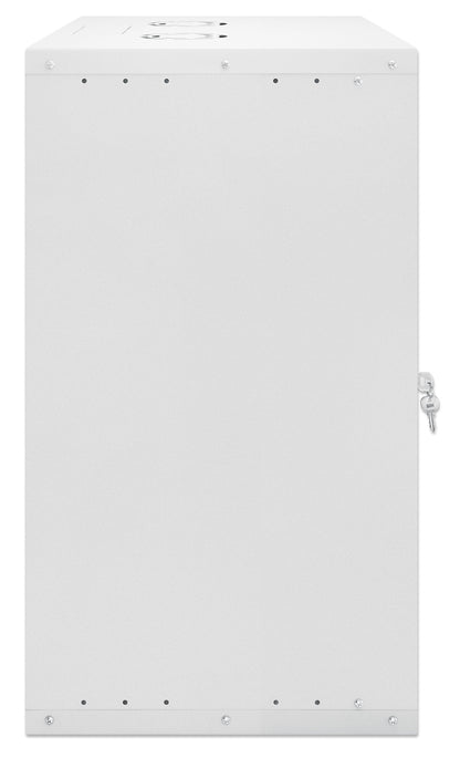 15U 19" Wall Mount Network Cabinet, Basic Line, 400 mm Depth, Gray Image 5