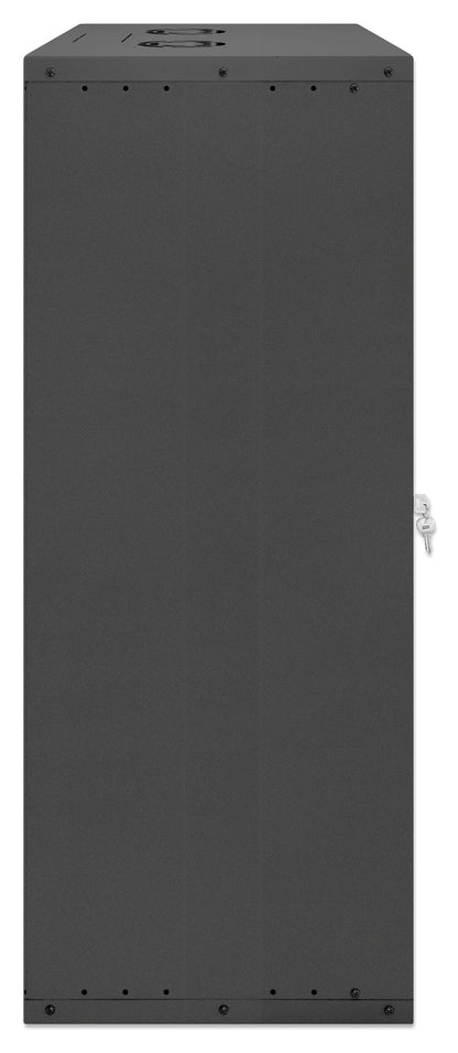 20U 19" Wall Mount Network Cabinet, Basic Line, 400 mm Depth, Black Image 5