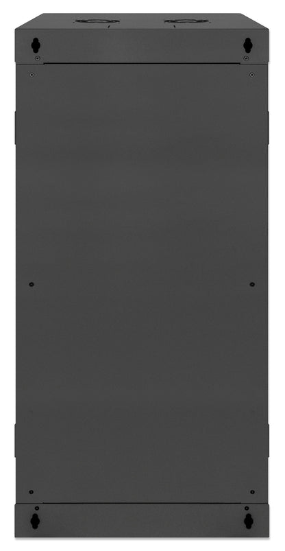 20U 19" Wall Mount Network Cabinet, Basic Line, 400 mm Depth, Black Image 6