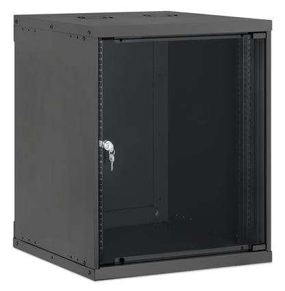 12U 19" Wall Mount Network Cabinet, Basic Line, 560 mm Depth, Black Image 2