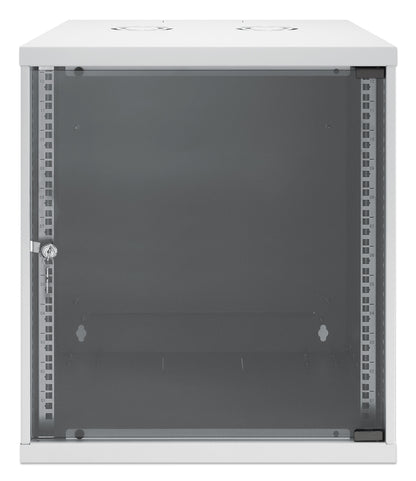 12U 19" Wall Mount Network Cabinet, Basic Line, 560 mm Depth, Gray Image 3