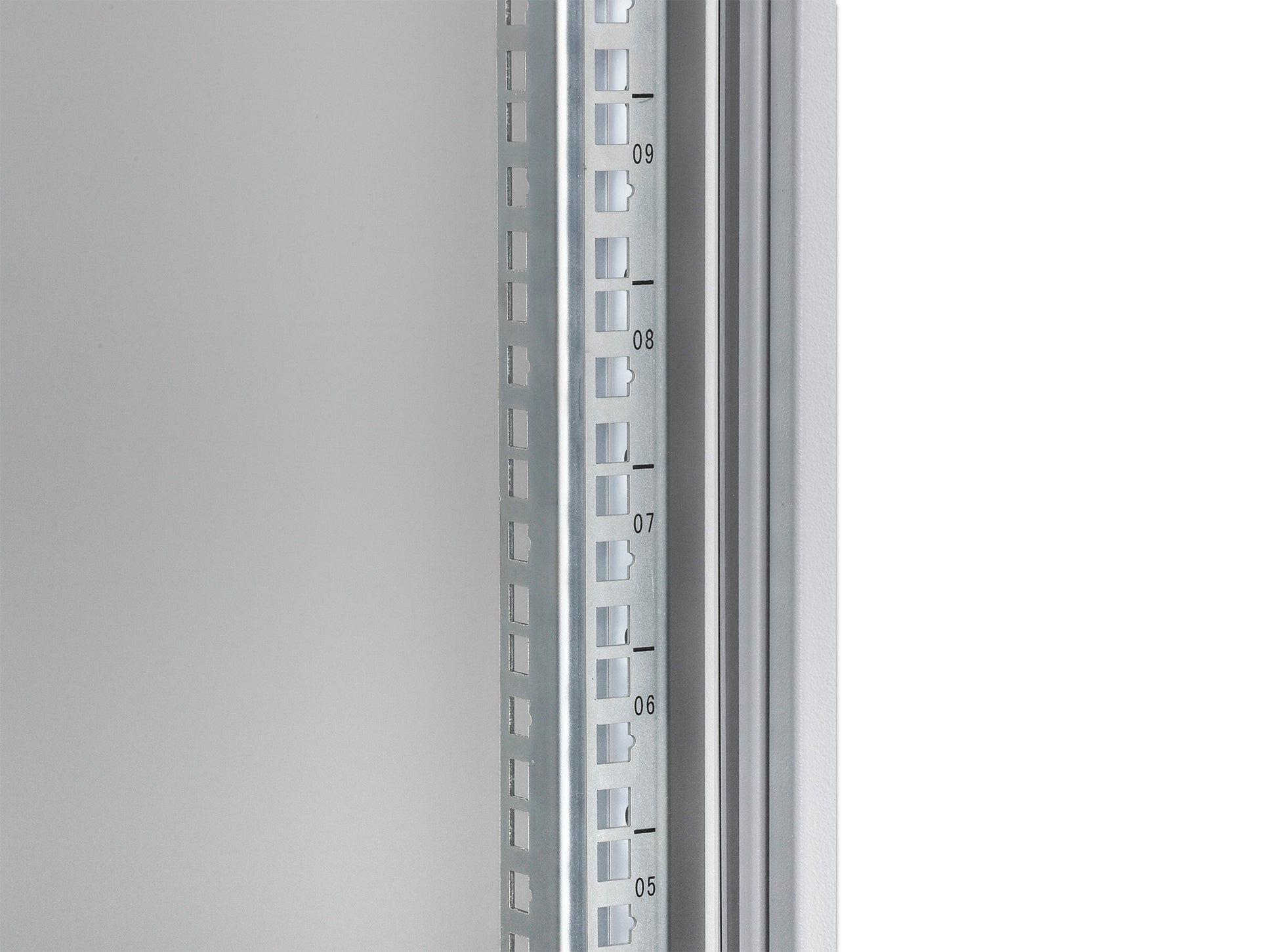 12U 19" Wall Mount Network Cabinet, Basic Line, 560 mm Depth, Gray Image 7