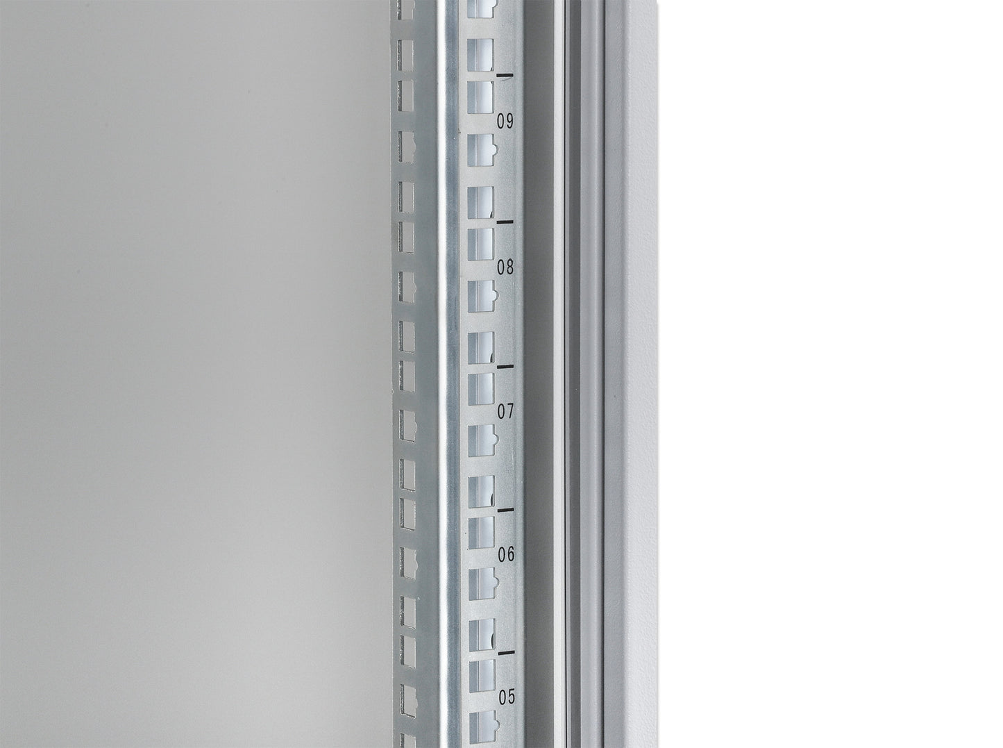 15U 19" Wall Mount Network Cabinet, Basic Line, 560 mm Depth, Gray Image 7