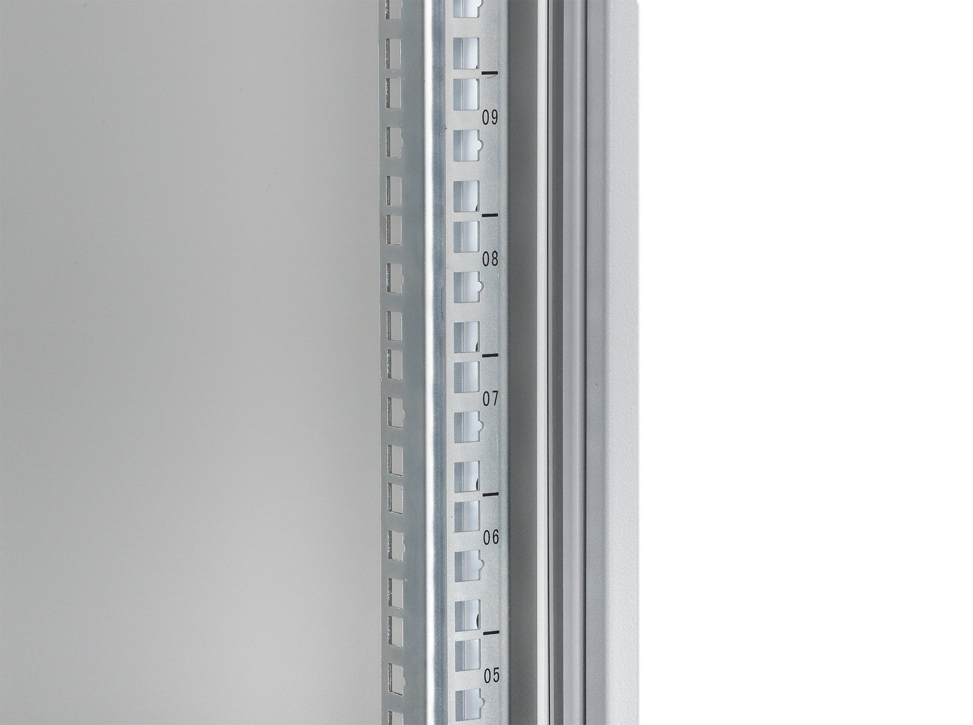 15U 19" Wall Mount Network Cabinet, Basic Line, 560 mm Depth, Gray Image 7