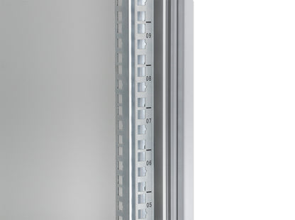15U 19" Wall Mount Network Cabinet, Basic Line, 560 mm Depth, Gray Image 7