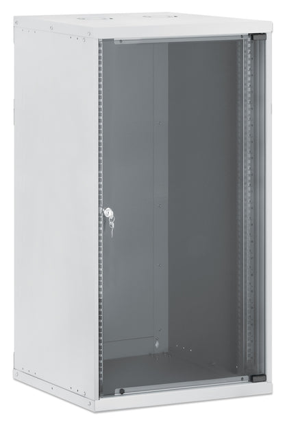 20U 19" Wall Mount Network Cabinet, Basic Line, 560 mm Depth, Gray Image 2