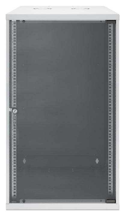 20U 19" Wall Mount Network Cabinet, Basic Line, 560 mm Depth, Gray Image 3