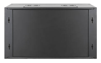 6U 19" Toolless Wall Mount Network Cabinet, 450 mm Depth, Black Image 6
