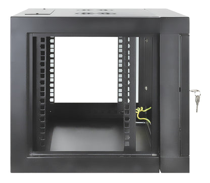 6U 19" Toolless Wall Mount Network Cabinet, 450 mm Depth, Black Image 7