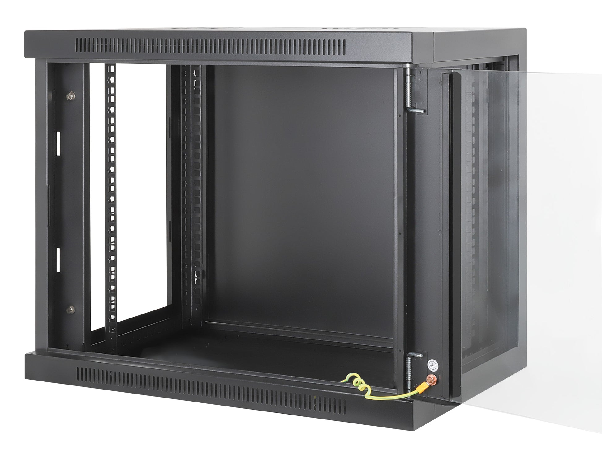 9U 19" Toolless Wall Mount Network Cabinet, 450 mm Depth, Black Image 8