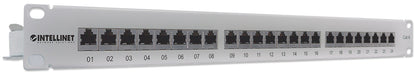 Cat6 Shielded 24-Port Patch Panel, 1U Image 2