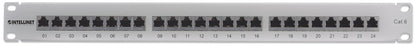 Cat6 Shielded 24-Port Patch Panel, 1U Image 3