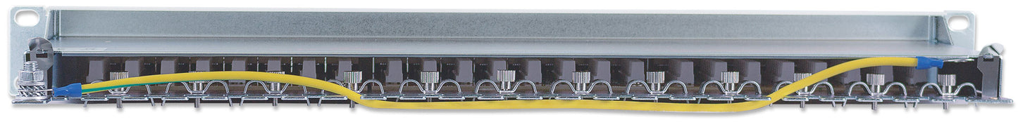Cat6 Shielded 24-Port Patch Panel, 1U Image 4