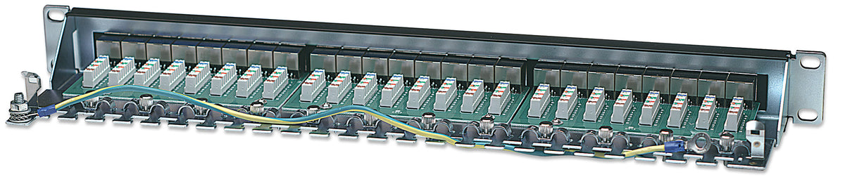 Cat6 Shielded 24-Port Patch Panel, 1U Image 5