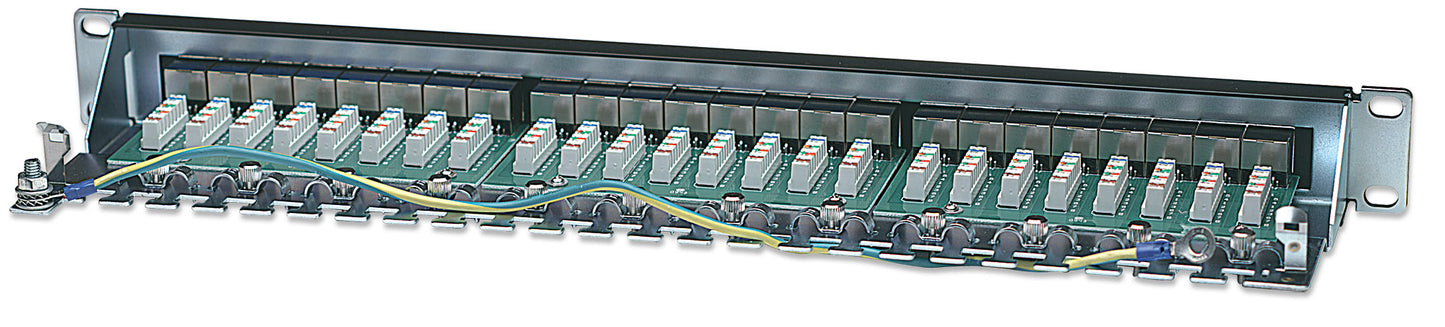 Cat6 Shielded 24-Port Patch Panel, 1U Image 5