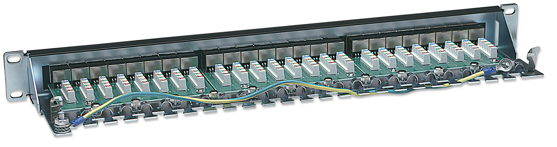 Cat6 Shielded 24-Port Patch Panel, 1U Image 6