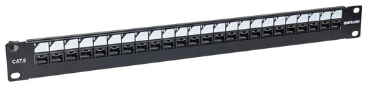 Locking Cat6 24-Port Patch Panel, 1U Image 2