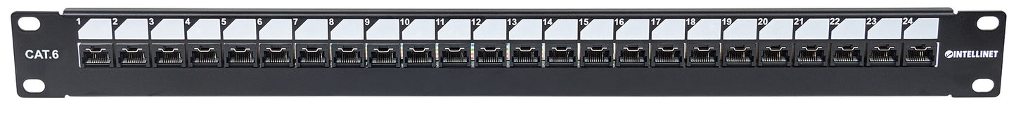 Locking Cat6 24-Port Patch Panel, 1U Image 3