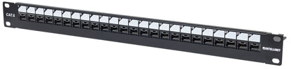 Locking 19" Cat6 Unshielded Patch Panel Image 1
