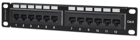 10" Cat6 Patch Panel Image 1