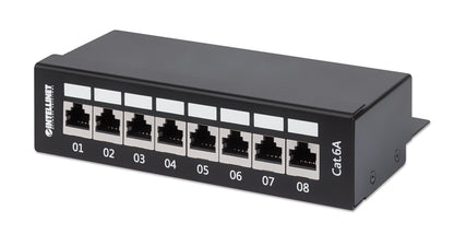 Cat6a 10G Shielded 8-Port Desktop Patch Panel Image 1