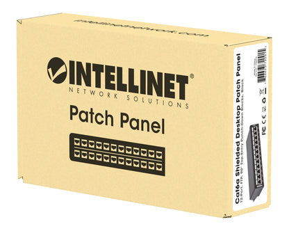 Cat6a 10G Shielded 12-Port Desktop Patch Panel Packaging Image 2