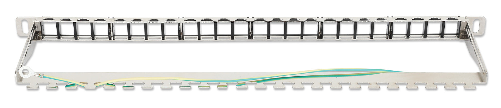 24-Port Shielded Blank Patch Panel, 0.5U Image 5