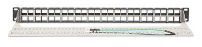 48-Port Shielded Blank Patch Panel, 1U Image 4