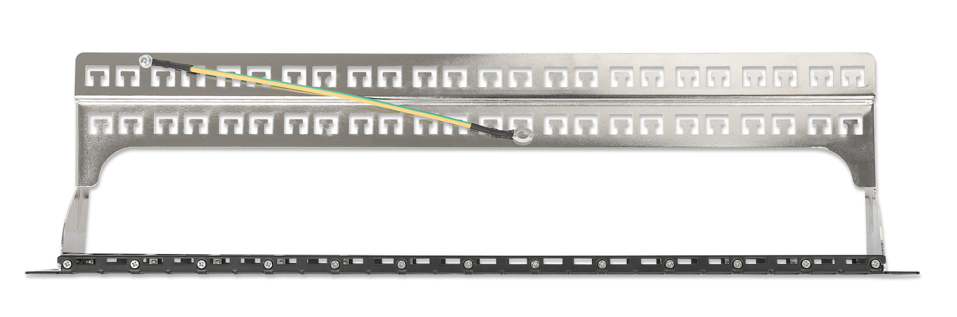 48-Port Shielded Blank Patch Panel, 1U Image 5