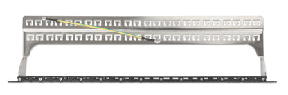 48-Port Shielded Blank Patch Panel, 1U Image 5