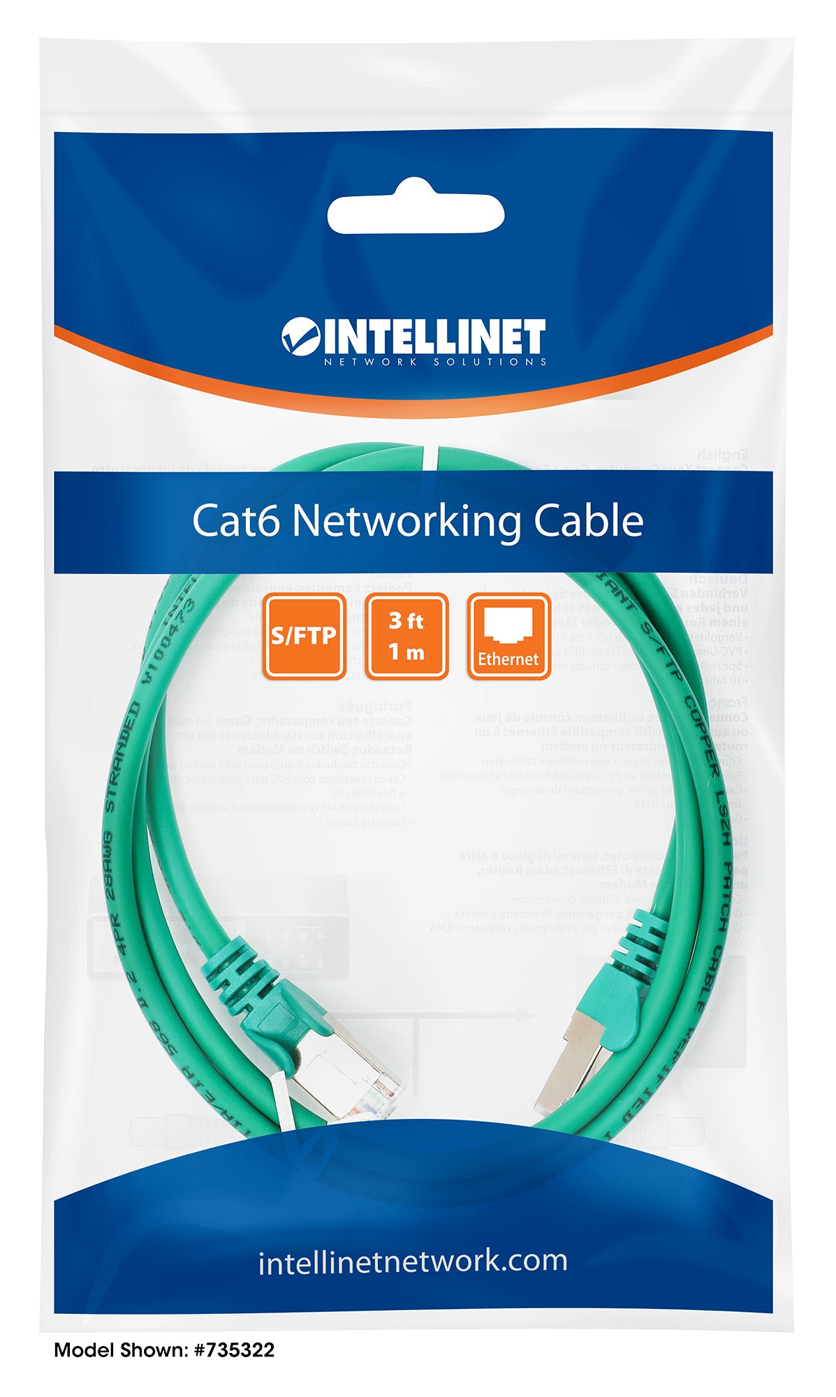 LSOH Network Cable, Cat6, SFTP Packaging Image 2