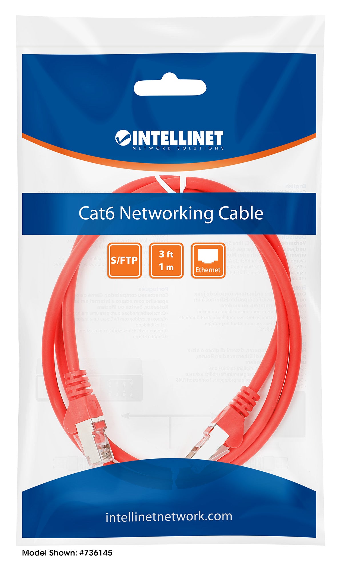 Premium Network Cable, Cat6, SFTP Packaging Image 2