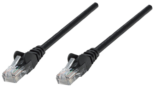 Cat6 U/UTP Network Patch Cable, 0.25 m (1 ft.), Black Image 1