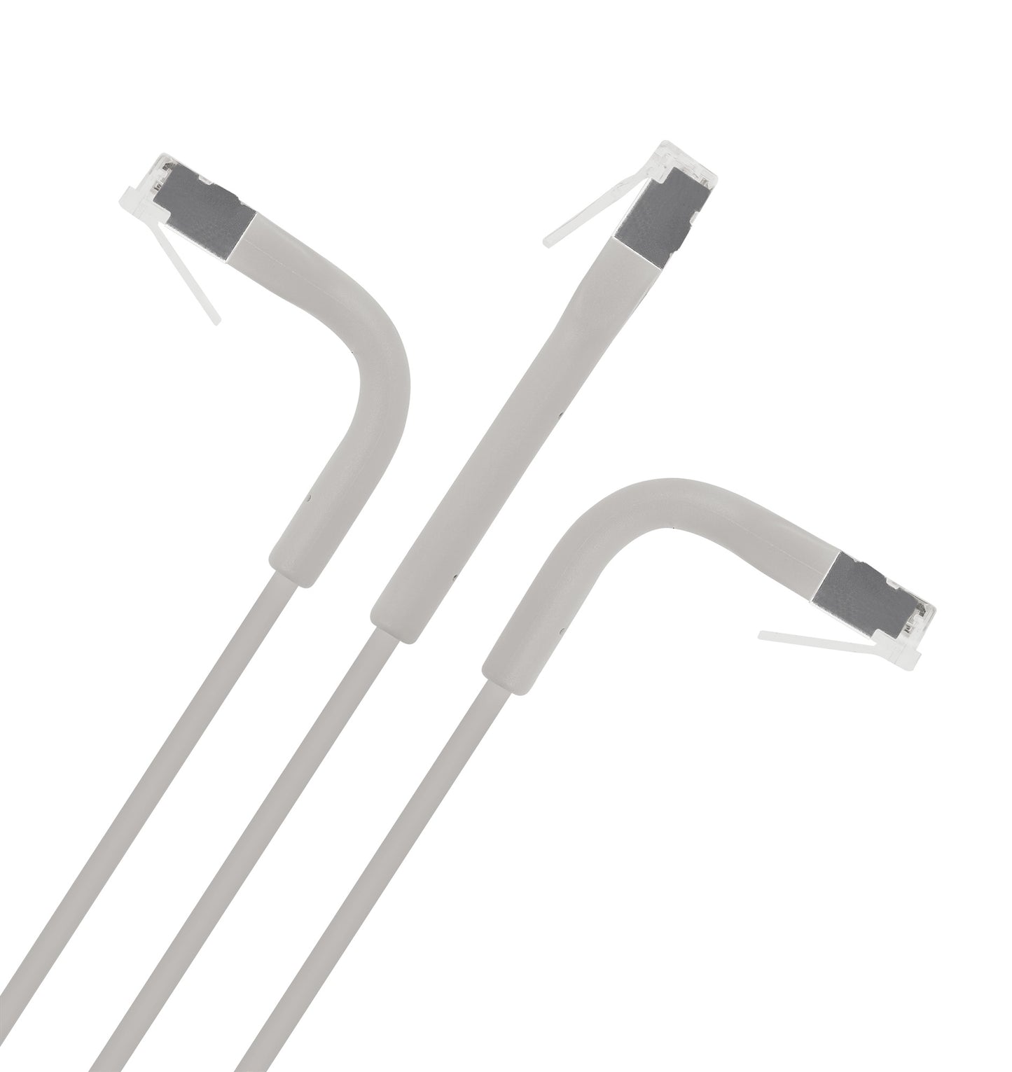 Cat6a F/FTP FlexiBoot Slim Network Patch Cable, 1.5 m, Gray Image 5