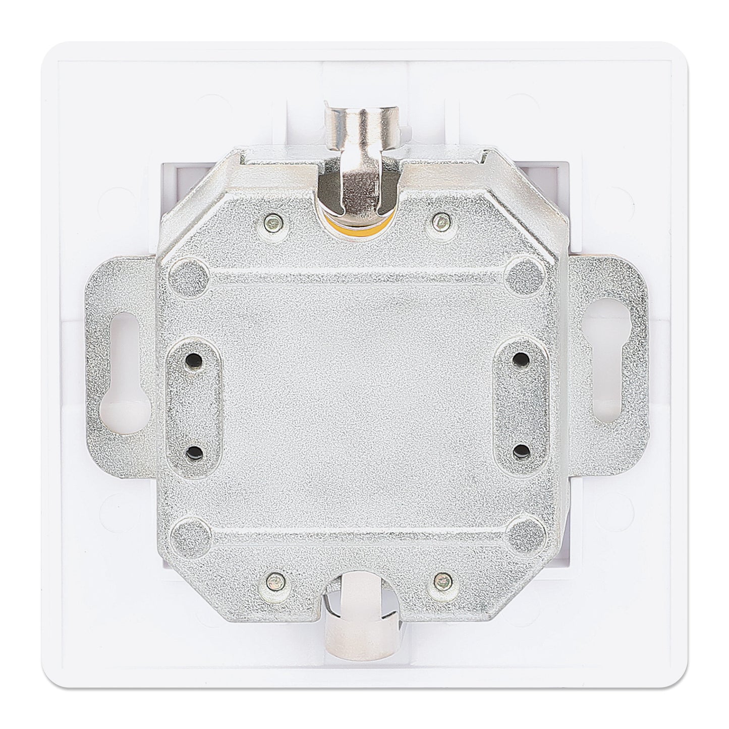 2-Port Cat6 10G Shielded RJ45 Wall Plate Image 5