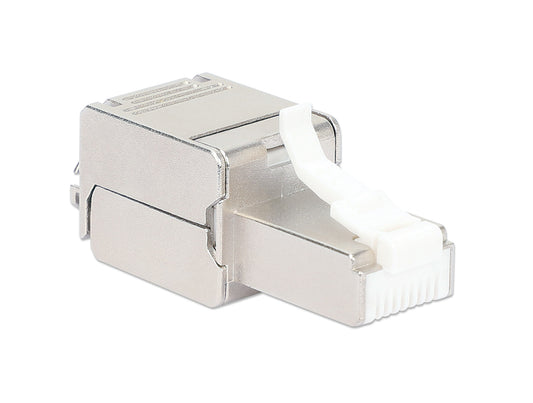Cat6a 10G Shielded Toolless RJ45 Modular Field Termination Plug Image 2