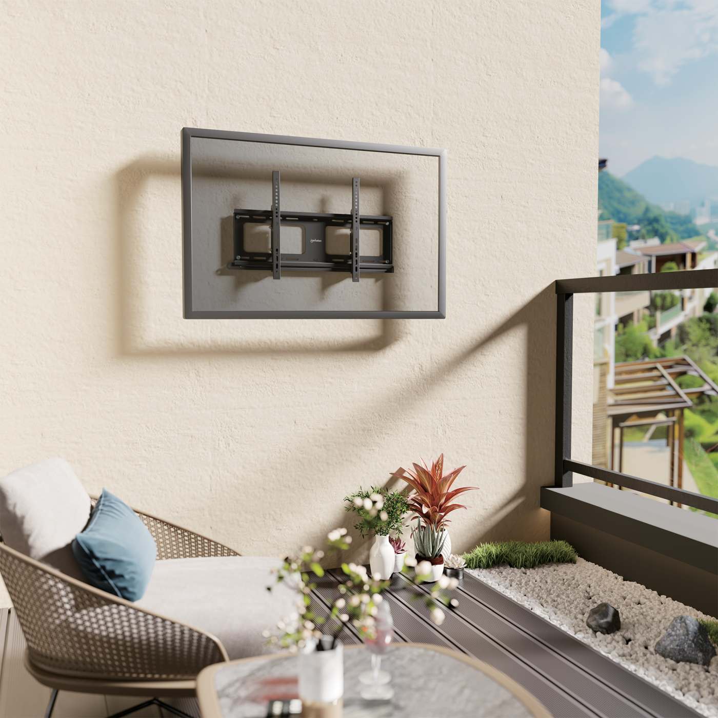 Outdoor Anti-Theft Tilting TV Wall Mount, for 37" to 86" Displays Image 5