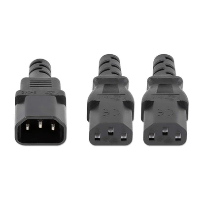 Power Cable Y-Splitter 2 x C13 to C14, 1.8 m Image 3