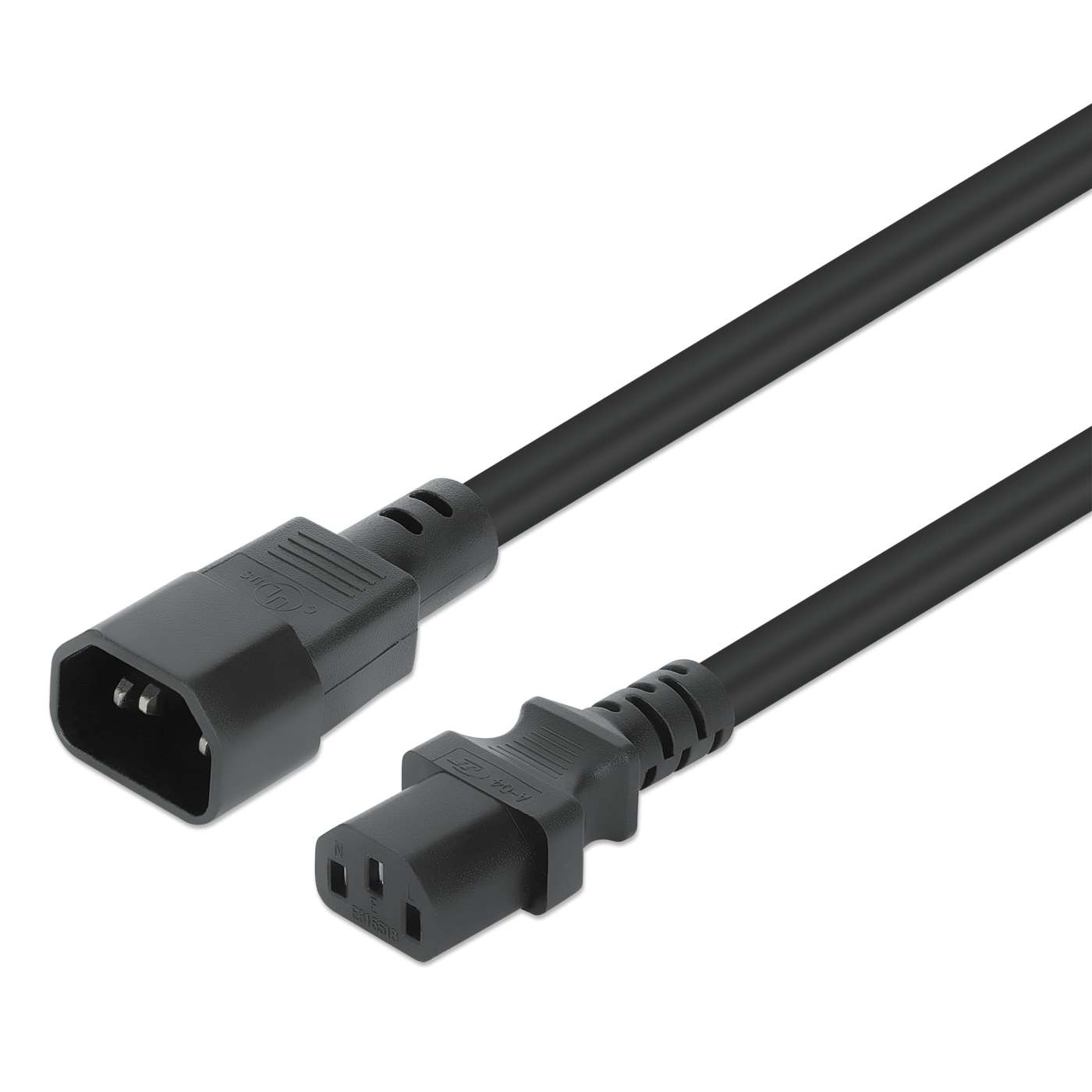 Power Extension Cable C13 to C14, 1 m Image 1