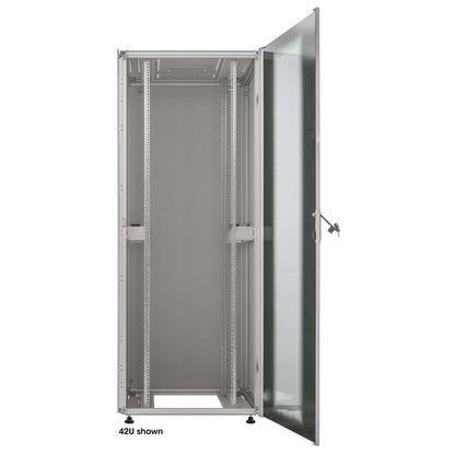 Premium 19" Network Cabinet, 22U, 800 (D) x 600 (W) x 1133 (H) mm, Gray Image 3